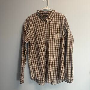 Dockers-Classic Fit No wrinkle stain defender mens L/S shirt Sz XL NWOT